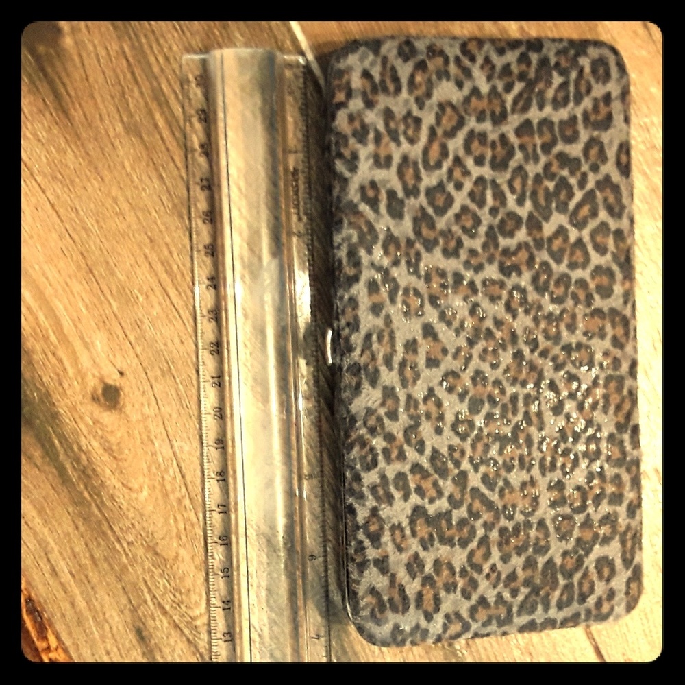 Silver Cheetah Wallet